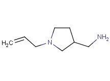 1-(1-allyl-3-pyrrolidinyl)methanamine 1-(1-allyl-3-pyrrolidinyl)methanamine