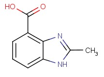 2-methyl-1H-benzimidazole-4-carboxylic acid 2-methyl-1H-benzimidazole-4-carboxylic acid