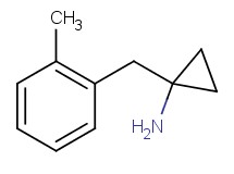 1-(2-methylbenzyl)cyclopropanamine 1-(2-methylbenzyl)cyclopropanamine