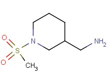 1-[1-(methylsulfonyl)-3-piperidinyl]methanamine