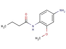 N-(4-amino-2-methoxyphenyl)butanamide N-(4-amino-2-methoxyphenyl)butanamide
