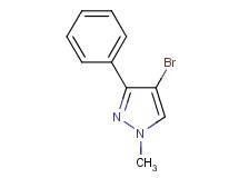 4-bromo-1-methyl-3-phenyl-1H-pyrazole 4-bromo-1-methyl-3-phenyl-1H-pyrazole