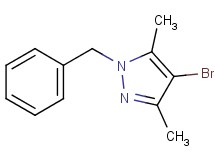 1-benzyl-4-bromo-3,5-dimethyl-1H-pyrazole 1-benzyl-4-bromo-3,5-dimethyl-1H-pyrazole