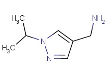 1-(1-isopropyl-1H-pyrazol-4-yl)methanamine 1-(1-isopropyl-1H-pyrazol-4-yl)methanamine
