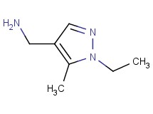 1-(1-ethyl-5-methyl-1H-pyrazol-4-yl)methanamine 1-(1-ethyl-5-methyl-1H-pyrazol-4-yl)methanamine