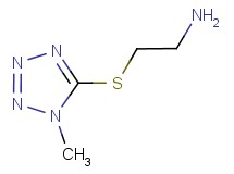 2-[(1-methyl-1H-tetrazol-5-yl)thio]ethanamine
