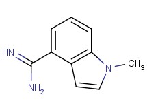 1-methyl-1H-indole-4-carboximidamide