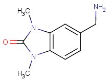 5-(aminomethyl)-1,3-dimethyl-1,3-dihydro-2H-benzimidazol-2-one 5-(aminomethyl)-1,3-dimethyl-1,3-dihydro-2H-benzimidazol-2-one