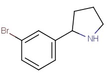 2-(3-bromophenyl)pyrrolidine 2-(3-bromophenyl)pyrrolidine