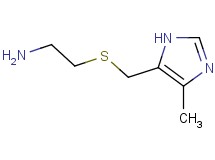 (2-{[(4-methyl-1H-imidazol-5-yl)methyl]thio}ethyl)amine