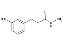3-(3-aminophenyl)-N-methylpropanamide 3-(3-aminophenyl)-N-methylpropanamide