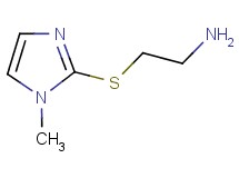 2-[(1-methyl-1H-imidazol-2-yl)thio]ethanamine