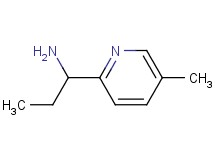 1-(5-methyl-2-pyridinyl)-1-propanamine 1-(5-methyl-2-pyridinyl)-1-propanamine