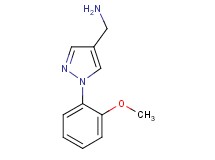 1-[1-(2-methoxyphenyl)-1H-pyrazol-4-yl]methanamine
