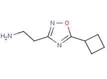 2-(5-cyclobutyl-1,2,4-oxadiazol-3-yl)ethanamine 2-(5-cyclobutyl-1,2,4-oxadiazol-3-yl)ethanamine
