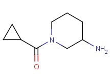1-(cyclopropylcarbonyl)-3-piperidinamine 1-(cyclopropylcarbonyl)-3-piperidinamine
