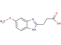 3-(5-methoxy-1H-benzimidazol-2-yl)propanoic acid 3-(5-methoxy-1H-benzimidazol-2-yl)propanoic acid