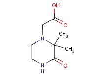 (2,2-dimethyl-3-oxopiperazin-1-yl)acetic acid (2,2-dimethyl-3-oxopiperazin-1-yl)acetic acid