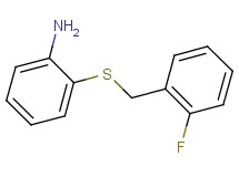 2-[(2-fluorobenzyl)thio]aniline