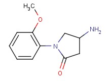 4-amino-1-(2-methoxyphenyl)-2-pyrrolidinone 4-amino-1-(2-methoxyphenyl)-2-pyrrolidinone