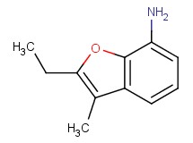 (2-ethyl-3-methyl-1-benzofuran-7-yl)amine (2-ethyl-3-methyl-1-benzofuran-7-yl)amine
