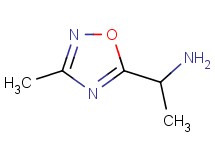 1-(3-methyl-1,2,4-oxadiazol-5-yl)ethanamine 1-(3-methyl-1,2,4-oxadiazol-5-yl)ethanamine