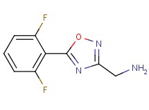 1-[5-(2,6-difluorophenyl)-1,2,4-oxadiazol-3-yl]methanamine