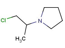 1-(2-chloro-1-methylethyl)pyrrolidine