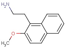 2-(2-methoxy-1-naphthyl)ethanamine 2-(2-methoxy-1-naphthyl)ethanamine