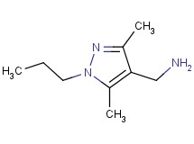 1-(3,5-dimethyl-1-propyl-1H-pyrazol-4-yl)methanamine 1-(3,5-dimethyl-1-propyl-1H-pyrazol-4-yl)methanamine