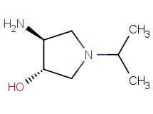 trans-4-amino-1-isopropyl-3-pyrrolidinol trans-4-amino-1-isopropyl-3-pyrrolidinol