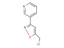 3-[5-(chloromethyl)isoxazol-3-yl]pyridine