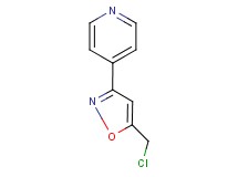 4-[5-(chloromethyl)isoxazol-3-yl]pyridine