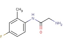 N~1~-(4-fluoro-2-methylphenyl)glycinamide N~1~-(4-fluoro-2-methylphenyl)glycinamide
