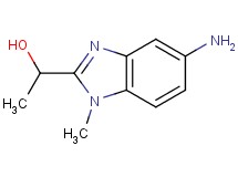 1-(5-amino-1-methyl-1H-benzimidazol-2-yl)ethanol 1-(5-amino-1-methyl-1H-benzimidazol-2-yl)ethanol