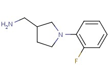 1-[1-(2-fluorophenyl)-3-pyrrolidinyl]methanamine