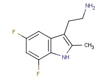 2-(5,7-difluoro-2-methyl-1H-indol-3-yl)ethanamine 2-(5,7-difluoro-2-methyl-1H-indol-3-yl)ethanamine