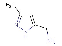 1-(3-methyl-1H-pyrazol-5-yl)methanamine 1-(3-methyl-1H-pyrazol-5-yl)methanamine
