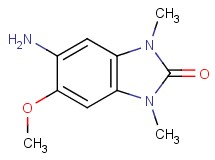 5-amino-6-methoxy-1,3-dimethyl-1,3-dihydro-2H-benzimidazol-2-one