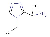 1-(4-ethyl-4H-1,2,4-triazol-3-yl)ethanamine 1-(4-ethyl-4H-1,2,4-triazol-3-yl)ethanamine