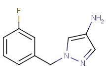 1-(3-fluorobenzyl)-1H-pyrazol-4-amine