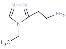 2-(4-ethyl-4H-1,2,4-triazol-3-yl)ethanamine 2-(4-ethyl-4H-1,2,4-triazol-3-yl)ethanamine