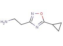 2-(5-cyclopropyl-1,2,4-oxadiazol-3-yl)ethanamine 2-(5-cyclopropyl-1,2,4-oxadiazol-3-yl)ethanamine