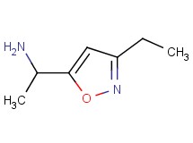 1-(3-ethyl-5-isoxazolyl)ethanamine 1-(3-ethyl-5-isoxazolyl)ethanamine