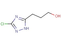 3-(3-chloro-1H-1,2,4-triazol-5-yl)-1-propanol