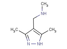 1-(3,5-dimethyl-1H-pyrazol-4-yl)-N-methylmethanamine 1-(3,5-dimethyl-1H-pyrazol-4-yl)-N-methylmethanamine