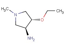 trans-4-ethoxy-1-methyl-3-pyrrolidinamine trans-4-ethoxy-1-methyl-3-pyrrolidinamine