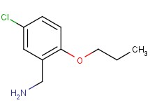 (5-chloro-2-propoxybenzyl)amine (5-chloro-2-propoxybenzyl)amine
