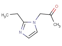1-(2-ethyl-1H-imidazol-1-yl)acetone