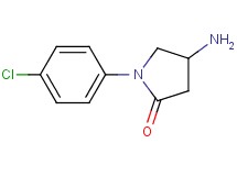 4-amino-1-(4-chlorophenyl)-2-pyrrolidinone 4-amino-1-(4-chlorophenyl)-2-pyrrolidinone